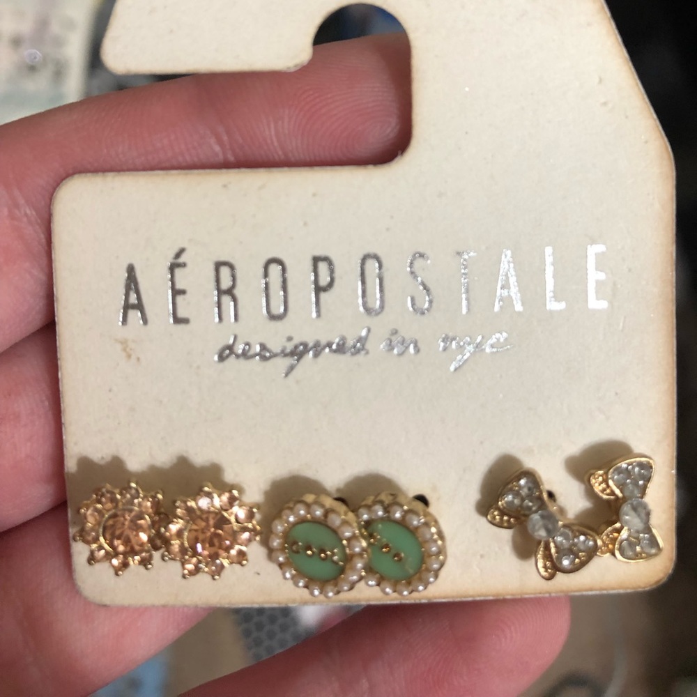3 Pairs of Earrings